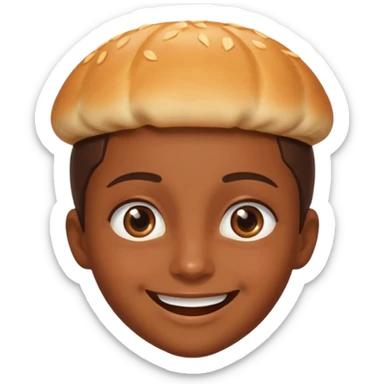 Carita que refleje emoción por algo delicioso sticker