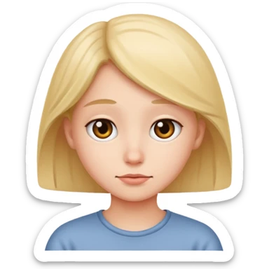 Feeling shy. Zoo zoo  sticker