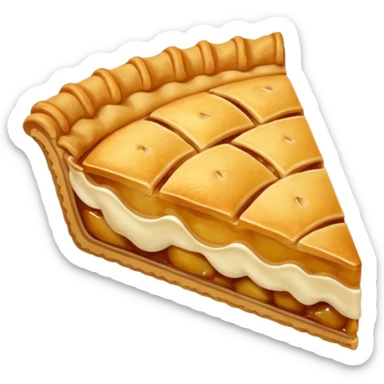 apple pie slice sticker
