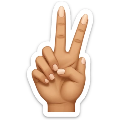 i want to create simple enoji for whatsapp the amojy of hand with the middle finger down sticker