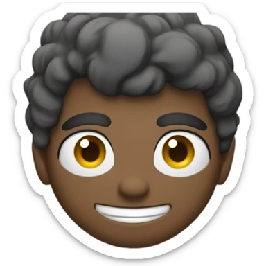 boombastic side eye sticker