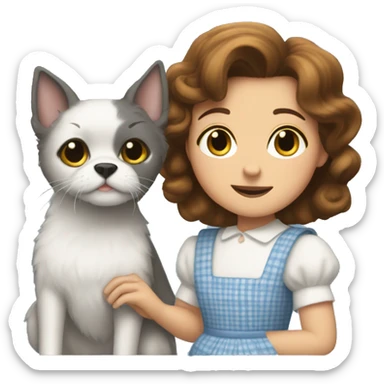 Dorothy and Toto sticker