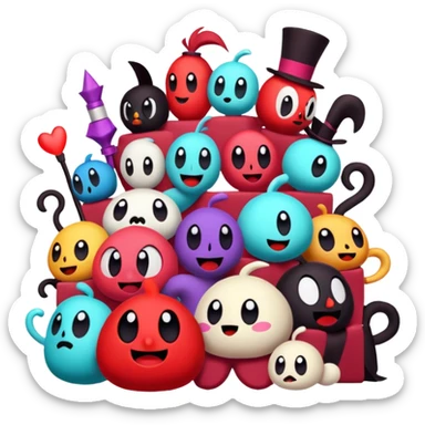 Hazbin hotel sticker