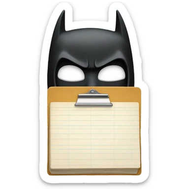 Batman emoji text clipboard copy sticker
