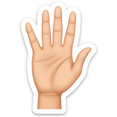 The german handgesture for "schweigefuchs" sticker