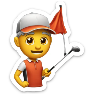 Dracaufeu, who plays Golf sticker