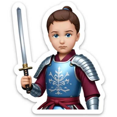 Resolute Samurai sticker