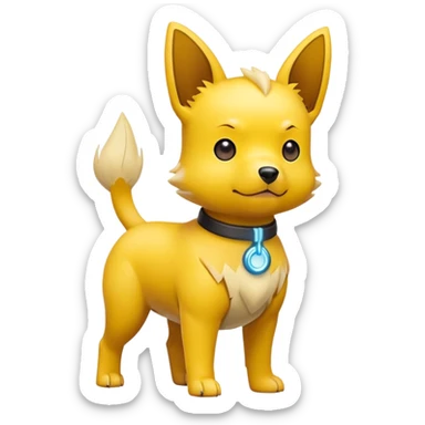 Boltund-Pokémon sticker