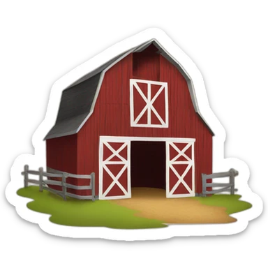 barn sticker