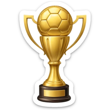 world cup trofeo sticker