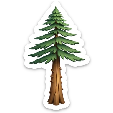 Patagonian pine of the Andes sticker