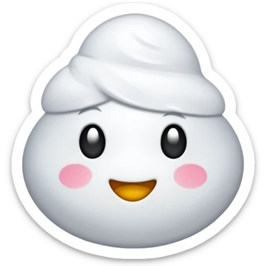 Una cebolla con una pegatina de que es nueva sticker