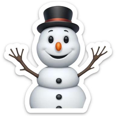 Olaf from the Frozen movie sticker