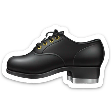 Tap shoe sticker