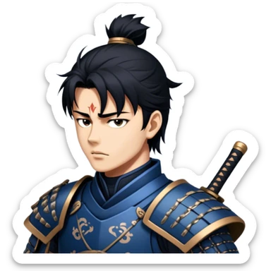 Vigilant Samurai sticker