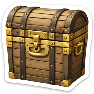 treasure chest sticker