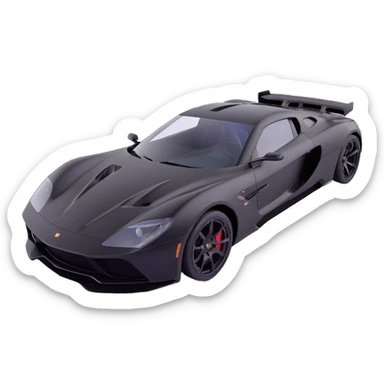 black high-end sports car with a transparent film partially unrolled above it, film not yet attached, premium and elegant sticker