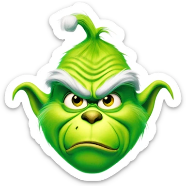 The Grinch sticker