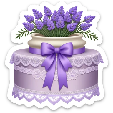 A small yet elegant lavender posy, tied with a hand-dyed lilac ribbon, sits atop a lace-covered vanity, its sprigs varying from the palest periwinkle to a rich, velvety purple. A few stray stems lay beside it, their scent mingling with the faint traces of aged floral perfume, evoking memories of whispered secrets and quiet, sunlit mornings.






 sticker