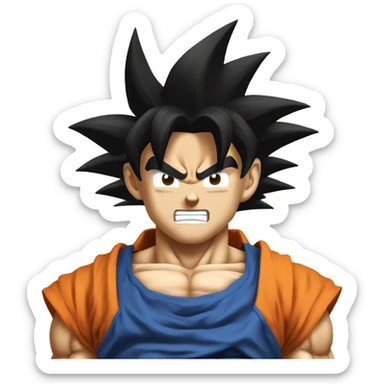 goku super sayan 3 sticker