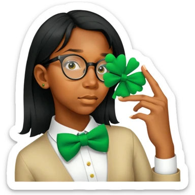 Stylish Leprechaun sticker