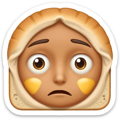 Sleeping, awake, hungry sticker