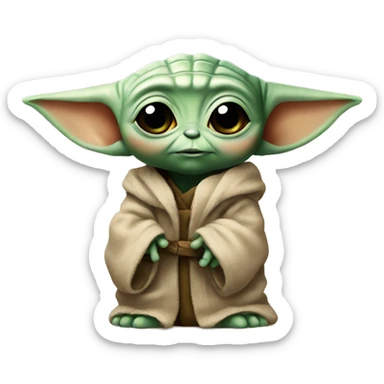 Baby yoda  sticker