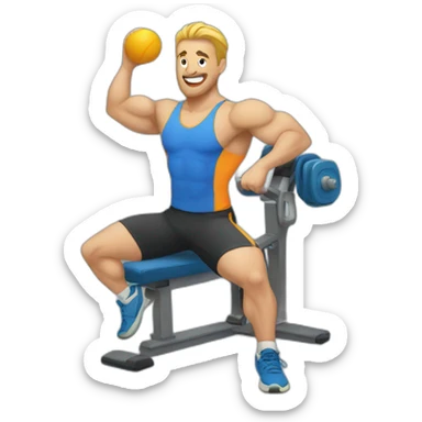 Gym sticker