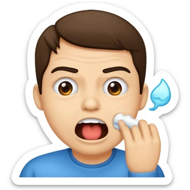 smelly breath sticker