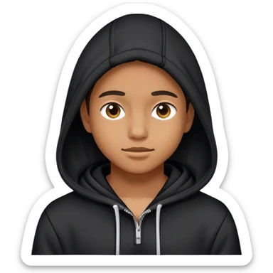 Gap hoodie, black sticker