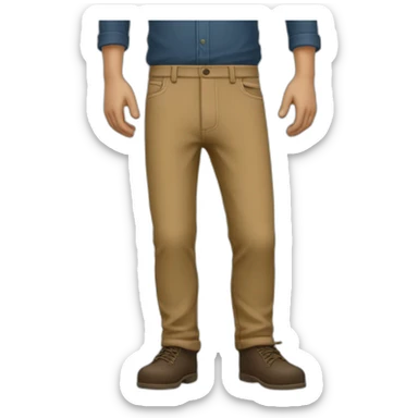 Felle avec un pantalon moulant sticker