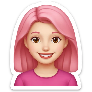 I have a crush on a girl  sticker