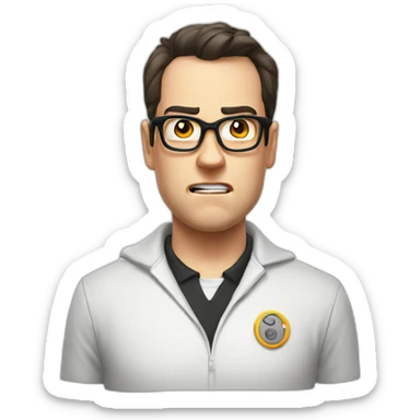 angry video game nerd sticker