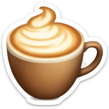 Cozy latte  sticker