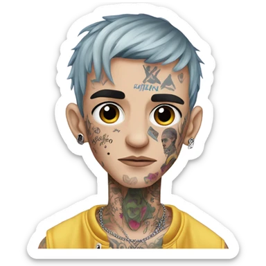 Lil peep sticker