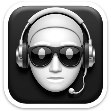 Make a logo for Deejay Harris  sticker