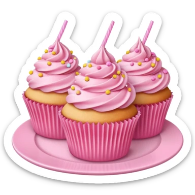 Some food, but make it in very girly pink tones. sticker