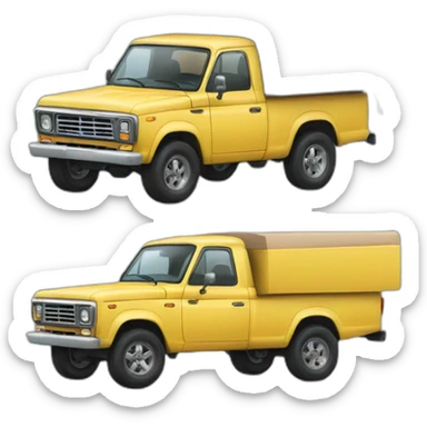 4x4 truck sticker