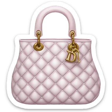 dior bag sticker