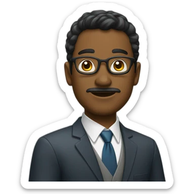 persona de negocios sticker