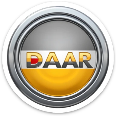 Dakar logo gara di auto  sticker