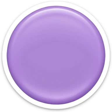 Light purple circle sticker