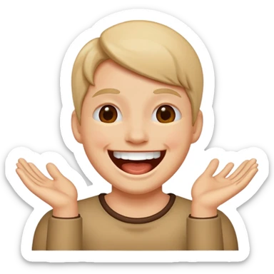 Haha in Spanish  sticker