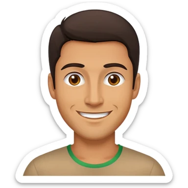 Bulgarian man  sticker