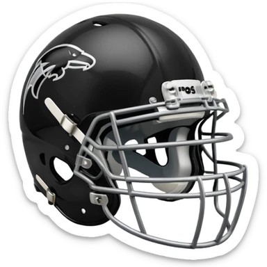 american football hellmat sticker