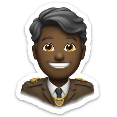 A abdome CT smiling  sticker