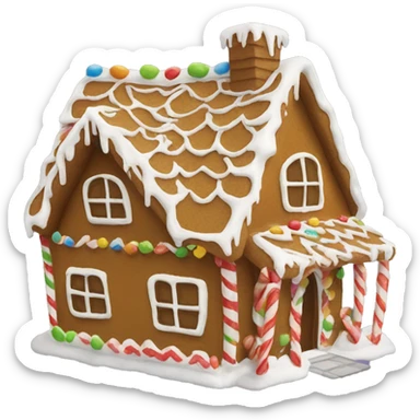 Gingerbread house  sticker