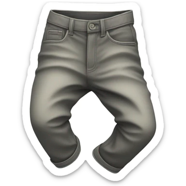 hand tossing pants sticker