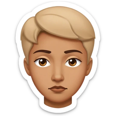 side eye with sass sticker