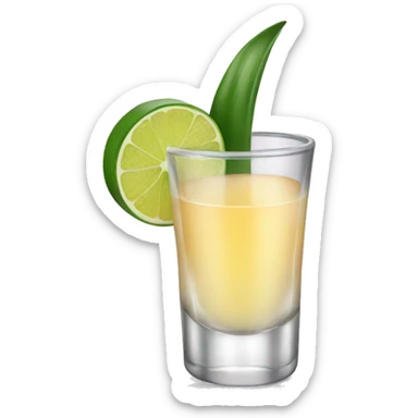 Cute tequila shot sticker